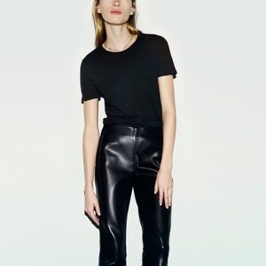 ZARA | premium wool blend black shirt